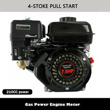 7.5 Hp Horizontal Gas Engine 4-stroke 210cc For Compressor Scarifier Lawnmower