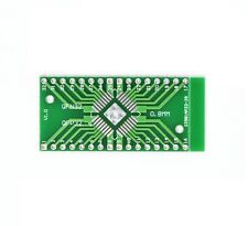 10pcs Tqfplqfpeqfpqfp32 0.8mm To Dip32 Adapter Pcb Board Converter Smd New