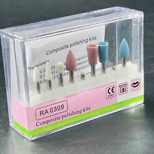 Dental Composite Polishing Burs Kit Low-speed Handpiece Contra Angle Ra 0309