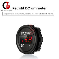 Dc 5v-48v Mini Waterproof Digital Voltmeter Tester Led Display Voltmeter For Car