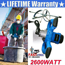 Handheld Electric Concrete Cement Mixer Mixing Mortar Portable Come With Paddle