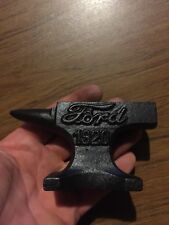 Ford Tractor Anvil Farm Implement Collectible Blacksmith Auto Hotrod Car Truck