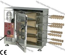 Commercial Electric Hungarian Kurtos Kalacs Chimney Cake Oven Roll Grill Machine