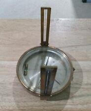 Vintage Brass W. L. E. Gurley Surveying Compass Transit Level- Troy N.y.