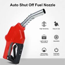 Automatic Fuel Nozzle Auto Shut Off Fuel Pump Transfer Nozzle Replacement Red