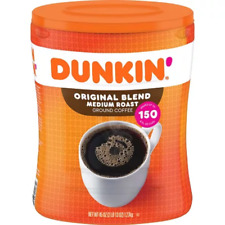 Dunkin Donuts Original Blend Ground Coffee Medium Roast 45 Oz. Free Shipping