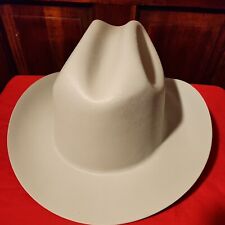 Vtg 1997 Western Outlaw Safety Cowboy Hard Hat Hardhat Ansi Class A Rare Gray