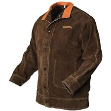 Leather Welding Jacket For Men Womenheavy Duty Welder Jacketheat Flame Resista