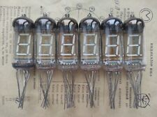 Iv-11 X 6 Vfd Nixie Tube Matched Set Same Date And Background Nos Usa Seller
