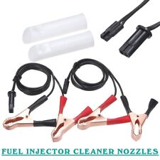 Universal Fuel Injector Flush Cleaner Adapter Diy Kit Car Cleaning Tool Nozzle