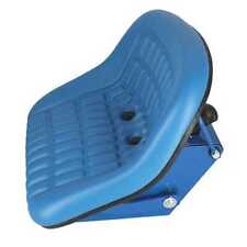 Seat Assembly Vinyl Blue Fits Ford 2600 6600 3600 4110 4000 2000 4600 3000 4100