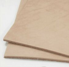 Natural Veg Tan Cowhide Tooling Leather Pre-cuts