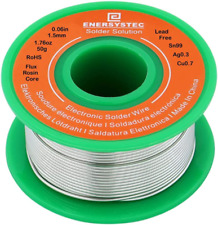 1.5mm Electronic Solder Wire Lead Free Rosin Flux Core Diameter 0.06in Large Siz