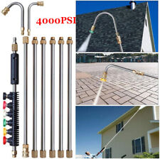 Pressure Washer Extension Wand Upgrade Power Lance With Spray Nozzles 4000psi Us