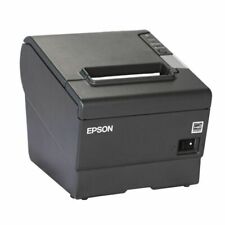 Used Epson Tm-t88v M244a Pos Thermal Receipt Printer Only Usb Serial Black