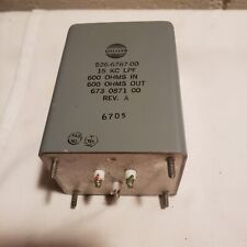 Collins Low Pass Filter 15 Kc 600 Ohm