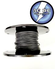 14 Awg Txl High Temp Automotive Power Wire Stranded Copper Usa - Black 100 Ft