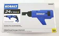 Kobalt 24v Max Collated Drywall Screwgun Attachment Bare Accessory Kdsa 124-03