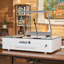 Omtech Polar 50w Desktop Co2 Laser Cutter Engraver Machine With Rotary