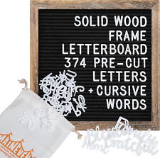 Felt Letter Board With Precut Letters Number Set 10x10 Inch First Day School Bo