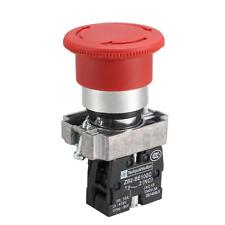 Red Mushroom Emergency Stop Push Button Switch Latching Nc Spst 415v 10a