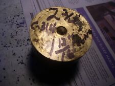 C- 314 Bronze Round Rod 2 34diameter 1 1316 Long 1 Pc. Bronze Rod