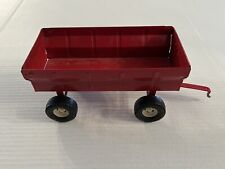 Vintage Ertl Red Farm Hay Wagon Toy