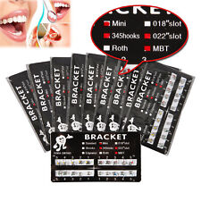 Yoka Dental Ortho Metal Brackets Braces Ministandard Rothmbt 022018 3345 H