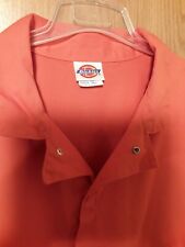 New Dickies Protective Apparel Orange Deluxe Coveralls Size 60-tall 100 Cotton