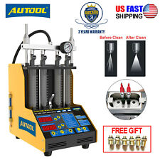 Autool Ct150 Fuel Injector Cleaner Tester Machine Tool Ultrasonic 4 Cylinder
