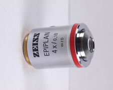 Zeiss Epiplan 4x 0.10 Metallurgical Infinity Microscope Objective