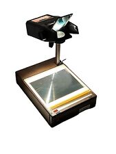 3m 6201 Overhead Projector W Extra Projection Slate 2 Bulbs Leather Carry Case