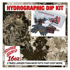 Hydrographic Dip Kit Veil West River Camo Camouflage Hydro Dip Dipping 16oz