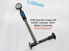 Dyer Dial Bore Gage W Kafer Indicator .0001 Made In Germany Used.