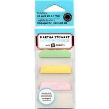 Martha Stewart Home Office Notetabs 2 Note Tabs Flourish Pastel 30pk 16483