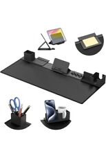 Kdd Desk Pad And Organizer Set 6 In 1 Mouse Mat With Magnetic Desktop Storage