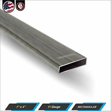 1 X 4 Rectangular Metal Tube - Mild Steel - 11 Gauge - Erw - 72 Long 6-ft