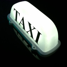12v Taxi Cab Sign Roof Top Topper Car Magnetic Lamp Led Light Waterproof