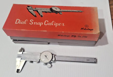 Mitutoyo Brand Dial Snap .0005 Vernier Caliper 7 Inch 1128 In 11000 Japan