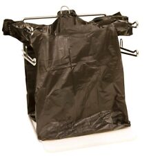 Plastic Grocery Shopping Bags Large 21 X 6.5 X 11.5 Black