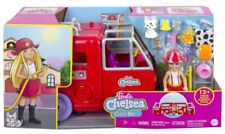 Barbie Chelsea Fire Truck Playset Chelsea Doll Accessories Fold Out Vehicle