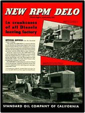 1937 Cletrac Cleveland Tractor Metal Sign Model Fd Maryland Bur. Of Public Rec