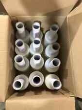 12 Rolls 5 In. X 1000ft 80 Gauge Stretch Shrink Film Hand Wrap With Handle
