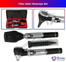 Fiber Optic Ent Medical Otoscope Opthalmoscope Diagnostic Examination Led