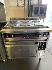 Southbend Se36a-bbb 36 Electric Convection Oven Range W 6 Round Hotplates