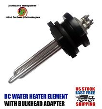 Dc Water Heater Element 12 Volt 300 Watt Wbulkhead Adapter Solar Water Heating