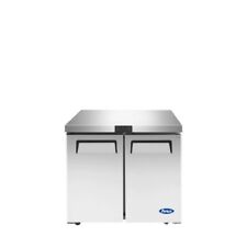 Atosa Mgf36rgr 2-door 36 Wide Under Counter Cooler With 5 Years Parts Labor