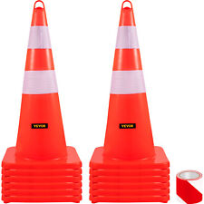 Vevor 12pcs 28 Orange Safety Traffic Cones Trucks And Road Safe Parking Cone