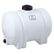 65 Gallon Horizontal Poly Fresh Water Storage Tank Plastic Container