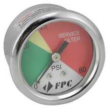 Baldwin Filters Pg1326 Pressure Gauge 0 To 60 Psi 1 12 In Dial 18 In Npt